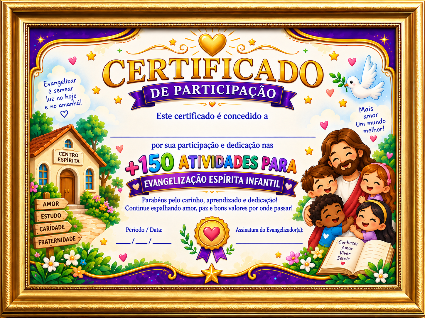 Certificado Infantil de Participação